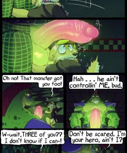 A Hole In One 009 and Gay furries comics