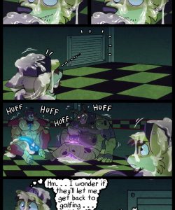 A Hole In One 019 and Gay furries comics