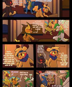 A Hot Spring 001 and Gay furries comics