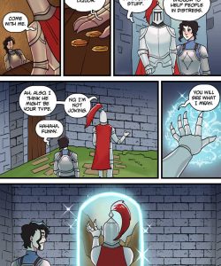 A Knight Story 2 - Haunting Guilt 006 and Gay furries comics