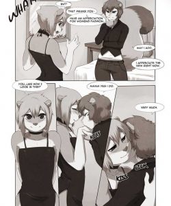 A Little Black Dress 006 and Gay furries comics
