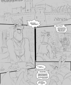 A Trial By Fire 001 and Gay furries comics