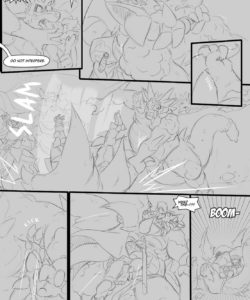 A Trial By Fire 018 and Gay furries comics