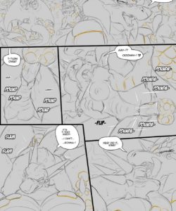 A Trial By Fire 038 and Gay furries comics