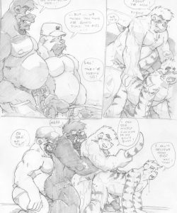 Gei-Kawauso 003 and Gay furries comics