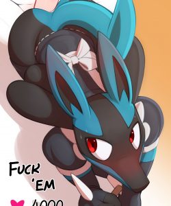 Lucario's Strip Game 011 and Gay furries comics