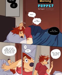 Morning Puppet 001 and Gay furries comics