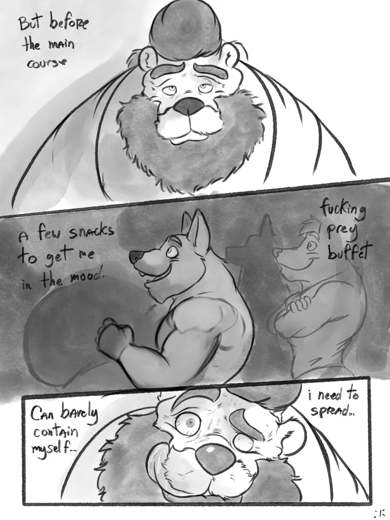 Alpha Corruption 1 gay furry comic