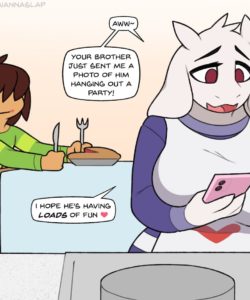 Asriel In College 003 and Gay furries comics