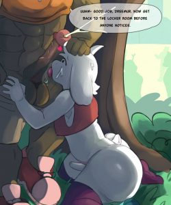 Asriel's College Life 001 and Gay furries comics