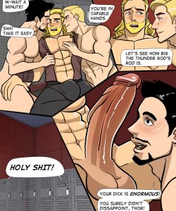 Avengers ASSemble 1 008 and Gay furries comics