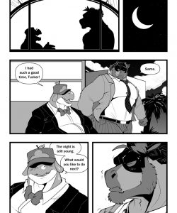 Tucker's Vacation 012 and Gay furries comics