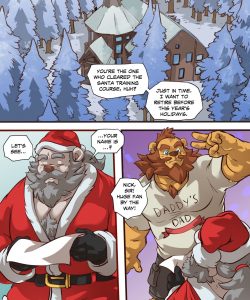 Kuma Senshi No Bokki – Christmas Special 2021 gay furry comic
