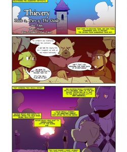 Thievery 2 - Issue 3 - The Guide 001 and Gay furries comics