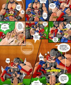 Poor Spidey! 3 008 and Gay furries comics