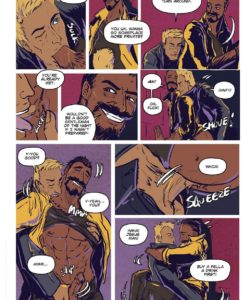 Back Alley 003 and Gay furries comics