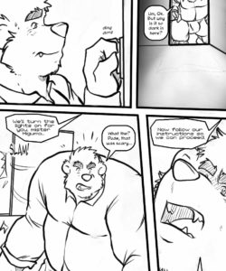 Back To The Origins 1 - The Lust Inside Him 003 and Gay furries comics