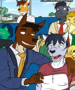 Kyle On A Bus 003 and Gay furries comics