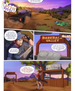 BareBack Valley 002 and Gay furries comics