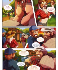 BareBack Valley 004 and Gay furries comics