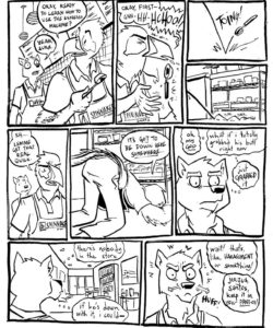 Barista Training gay furry comic