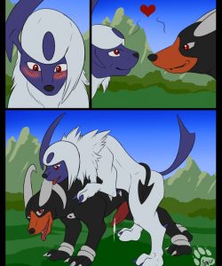 For The Love Of Houndoom 008 and Gay furries comics