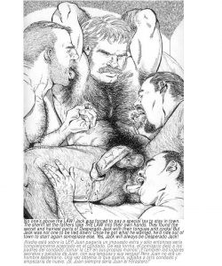 Desperado Jack 007 and Gay furries comics