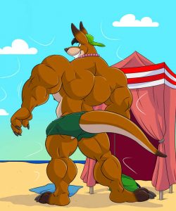 Beach Kangaroo Sequence 010 and Gay furries comics