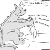 Big Bad Wolf gay furry comic