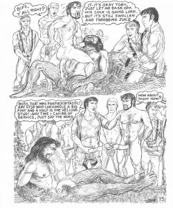 Big Foot And A Half! - The Enigma Of The Northwest 016 and Gay furries comics