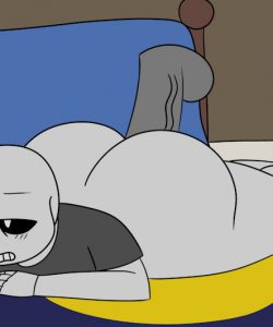 Big Skeleton Butt 002 and Gay furries comics