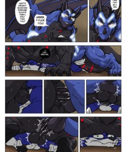 Black And Blue 3 012 and Gay furries comics