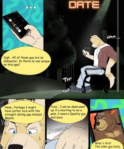 Blind Date 001 and Gay furries comics