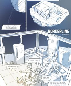 Borderline 1 gay furry comic