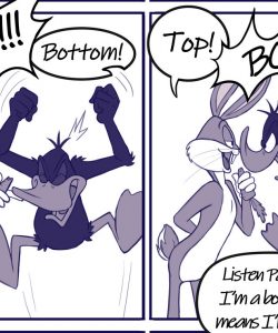Bottom Daffy gay furry comic
