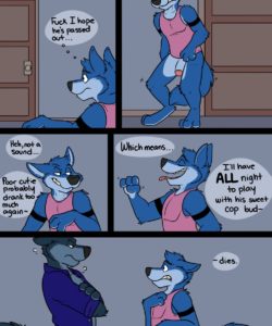 Bottomless Robbie Day 001 and Gay furries comics