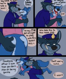 Bottomless Robbie Day 004 and Gay furries comics