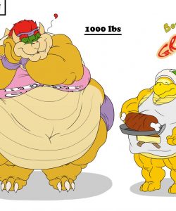 Bowser's Growht Drive! (Fat Version) 005 and Gay furries comics