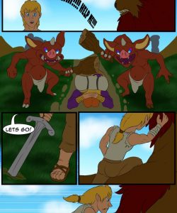 Breath Of The Lynel 1 004 and Gay furries comics