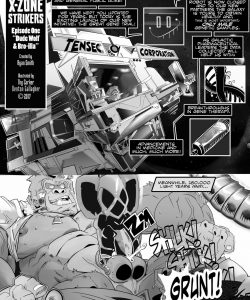 X-Zone Strikers 1 - Dude Wolf & Bro-Illa 002 and Gay furries comics