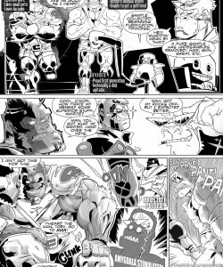 X-Zone Strikers 1 - Dude Wolf & Bro-Illa 003 and Gay furries comics