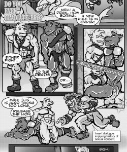 Three For All – Uno gay furry comic