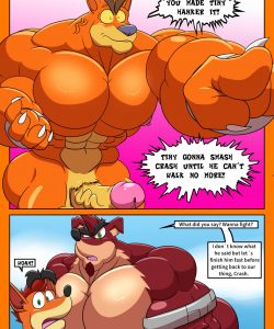 Crash N Sane Threesome 010 and Gay furries comics