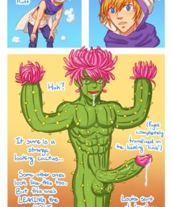 Cactus Transformation gay furry comic