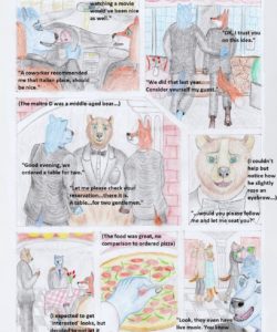 Candlelight Dinner 003 and Gay furries comics