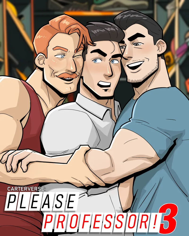 Carterverse 11 – Please Professor! 3 gay furry comic
