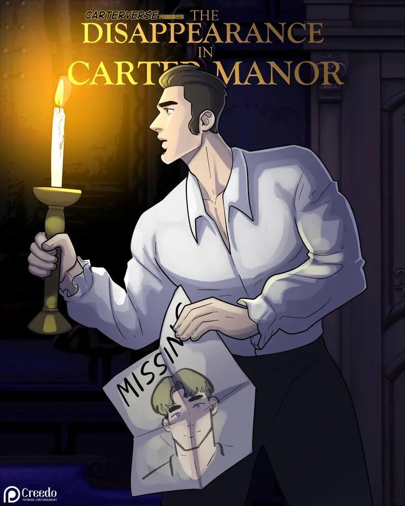 Carterverse 6 – The Disappearance In Carter Manor gay furry comic