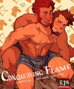 Conquering Flame - A Napoleon x Iskandar Fancomic 001 and Gay furries comics