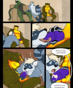 Couch Porn 001 and Gay furries comics