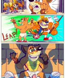Crash Bandicoot - Not So Tiny Anymore 003 and Gay furries comics